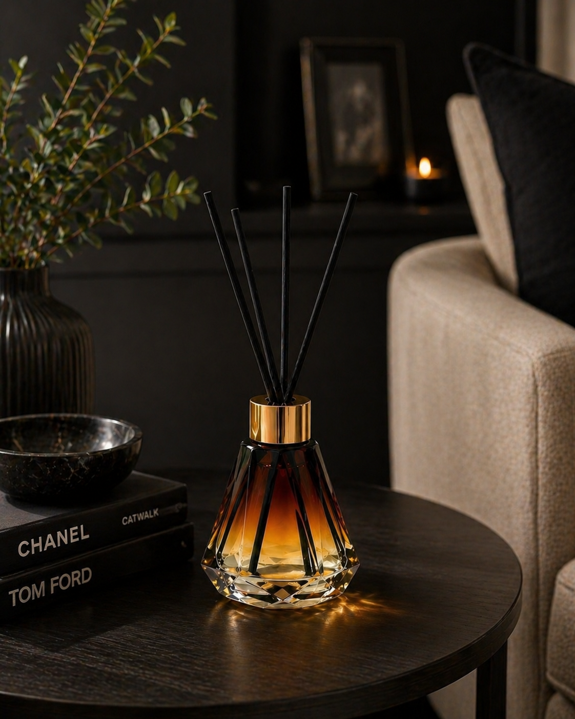 Brown Gradient Reed Diffuser